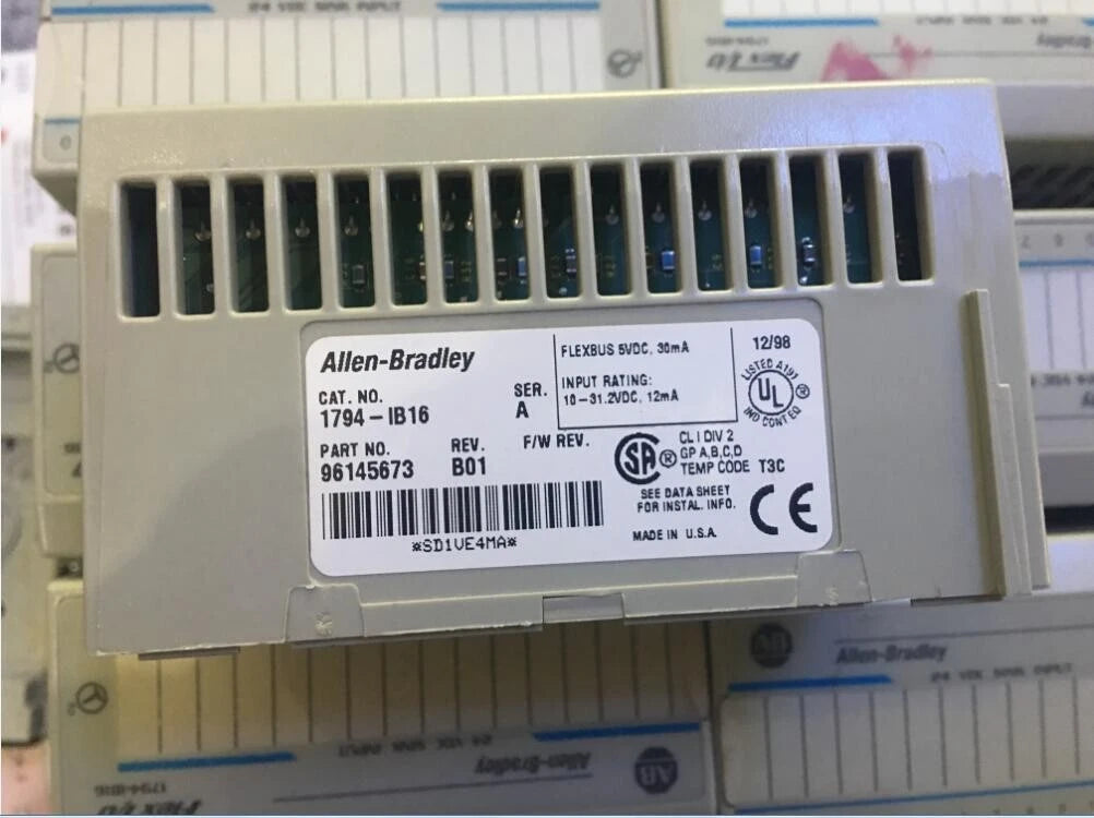 Allen Bradley 1794-IB16: Digital Input Module for PLC Systems
