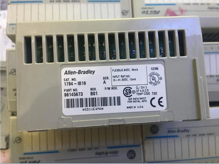 Allen Bradley 1794-IB16: Digital Input Module for PLC Systems
