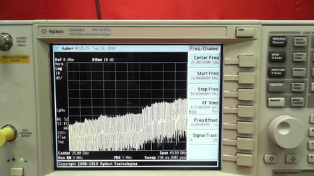 Agilent / Keysight E4448A PSA Series Spectrum Analyzer 3Hz-50GHz