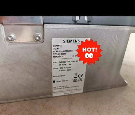 6SL3220-1YD34-0UB0: Siemens Sinamics S120 Single Motor Module