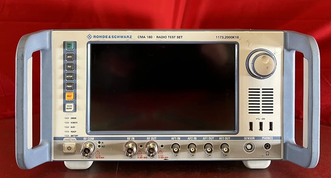 Rohde and Schwarz CMA180 Radio Test Set, 100 kHz to 3 GHz