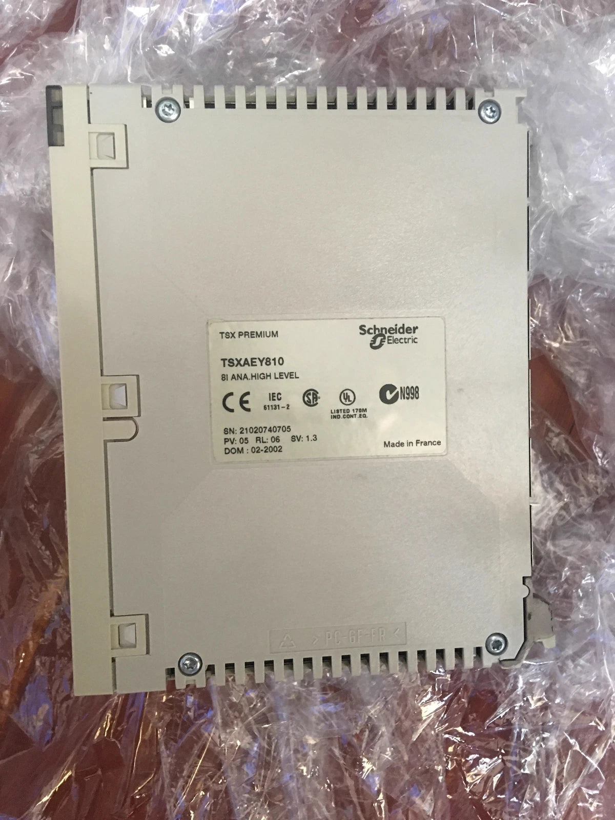 PLC Premum TSXAEY810 Control Module for Industrial Automation