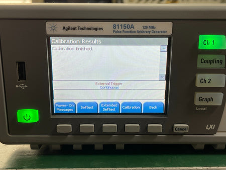 Agilent 81150A Pulse Function Arbitrary Noise Generator w/ Opt 002 _0929 - XG eqpt