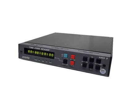 Evertz 5900D Timecode Reader with Video Time Display