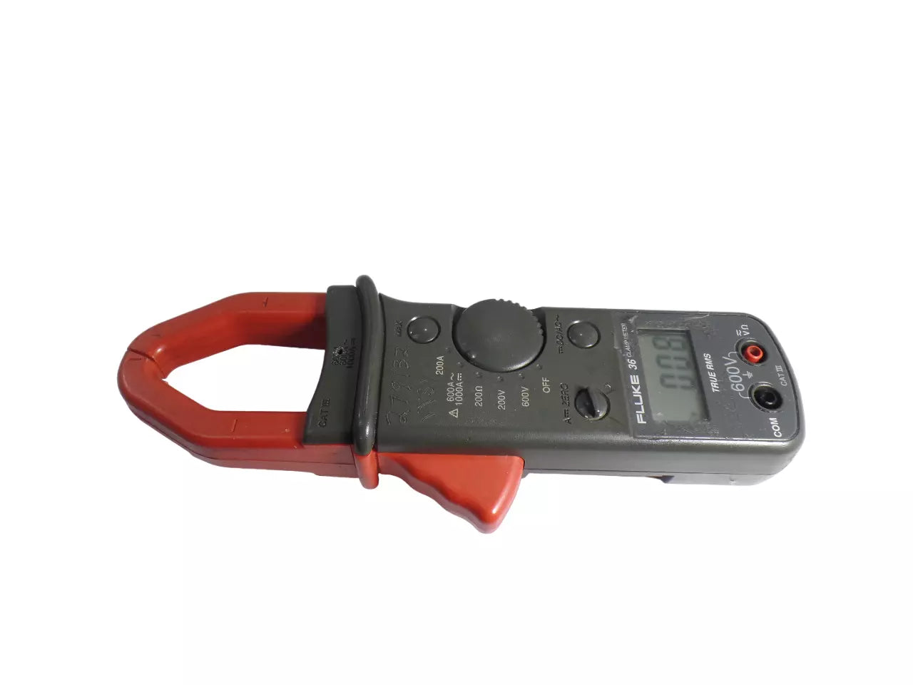 FLUKE 36 AC/DC True RMS Clamp Meter - Reliable Electrical Current Measurement Tool