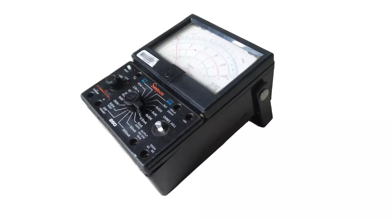 Simpson 260 Series 6XLP Multimeter - Reliable Testing Tool