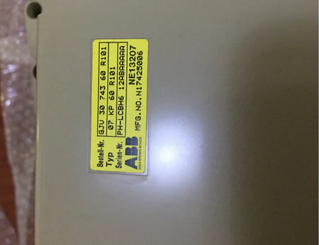ABB 07KP60R101, GJV3074360R101: Reliable Industrial Electric Parts
