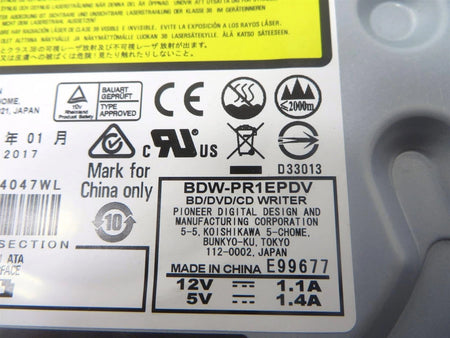 PIONEER BDW-PR1EPDV disc drive For Epson PP-100 /  PP-100II - Free Shipping