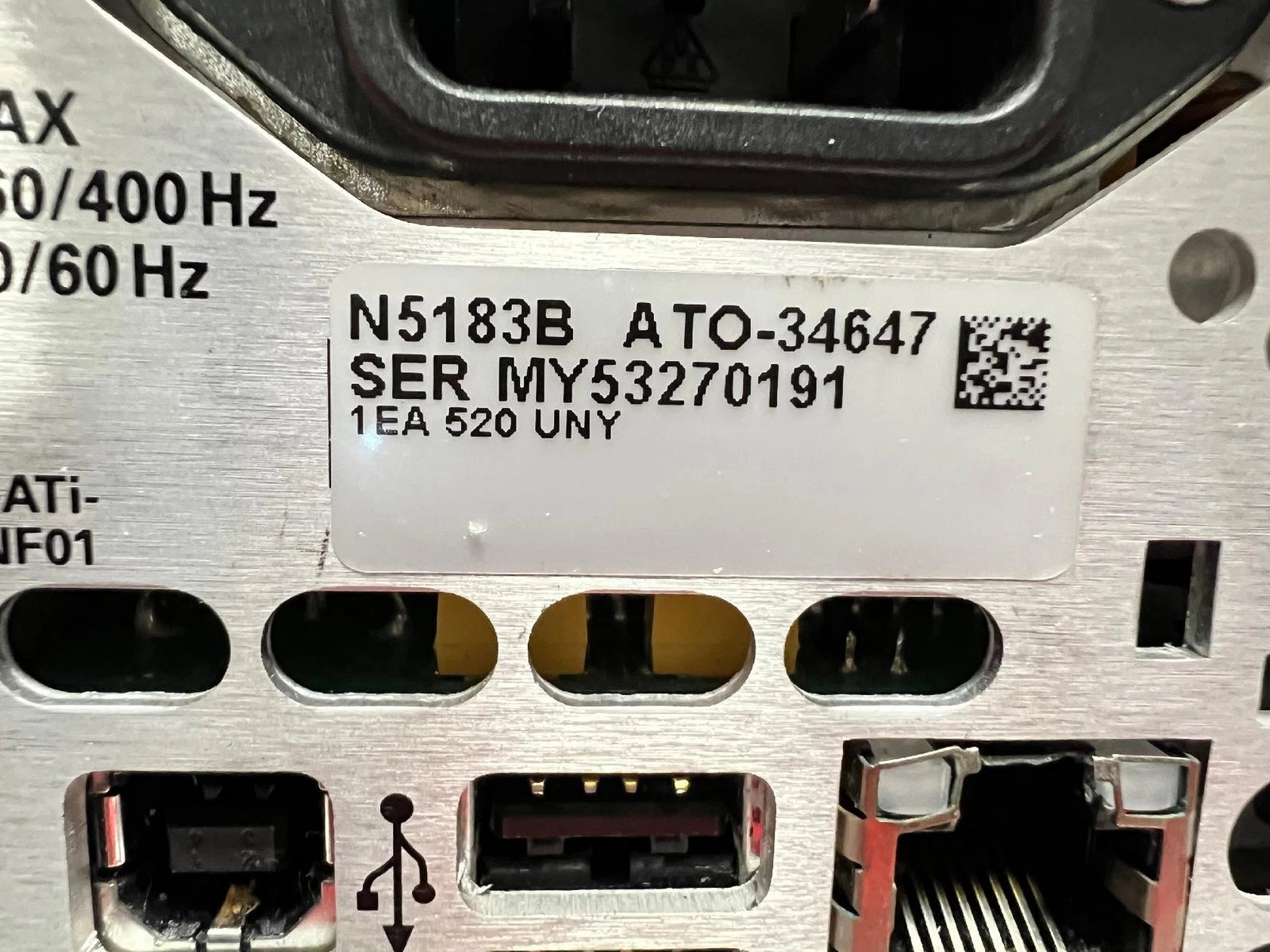 Keysight N5183B 520,1E1,UNW,UNY,1EA MXG XSeries Signal Generator 20 GHz