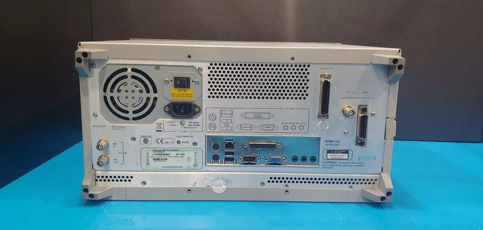 Agilent E5062A ENA Network Analyzer 300kHz-3GHz Port 1 Failed (1411)