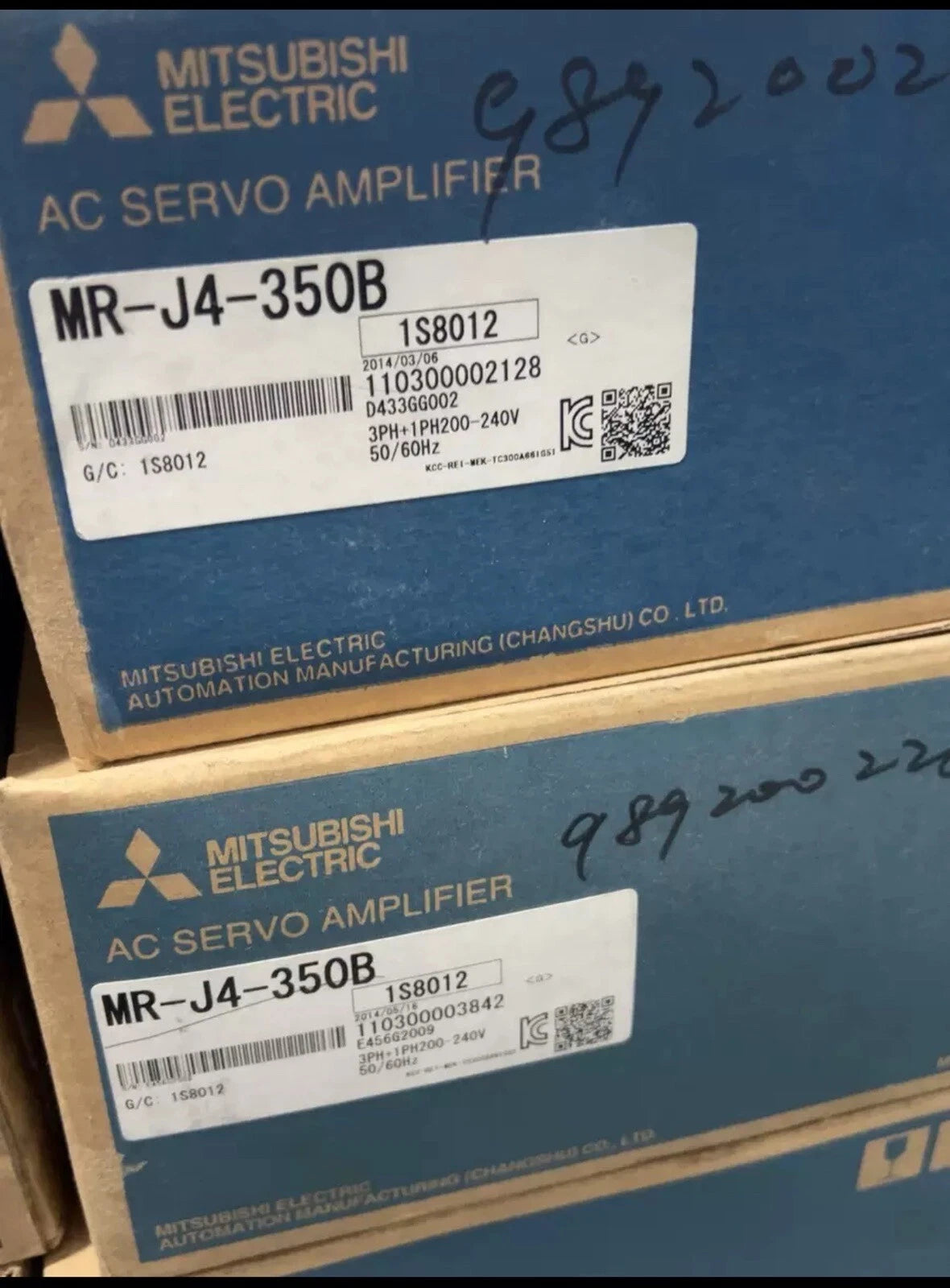 MR-J4-350B Servo Amplifier: High-Performance Industrial Automation Component