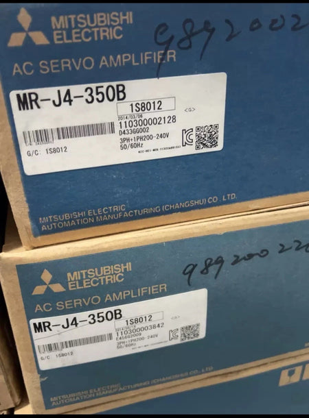 MR-J4-350B Servo Amplifier: High-Performance Industrial Automation Component