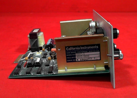 California Instruments 850T X69641 Precision Oscillator Module, 45 Hz to 10 kHz