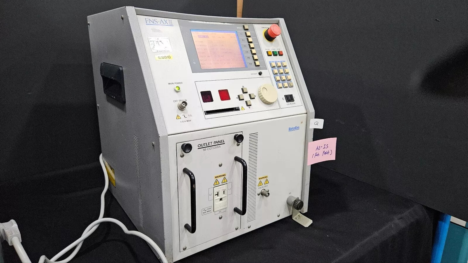 Noiseken FSN-AX2 A16 Electrical Fast Transient/Burst Simulator (2335)