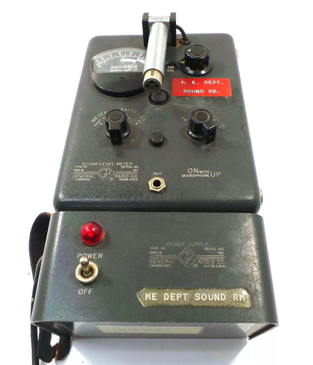 General Radio Co Sound-Level Meter Type 1551-B - Precision Noise Measurement