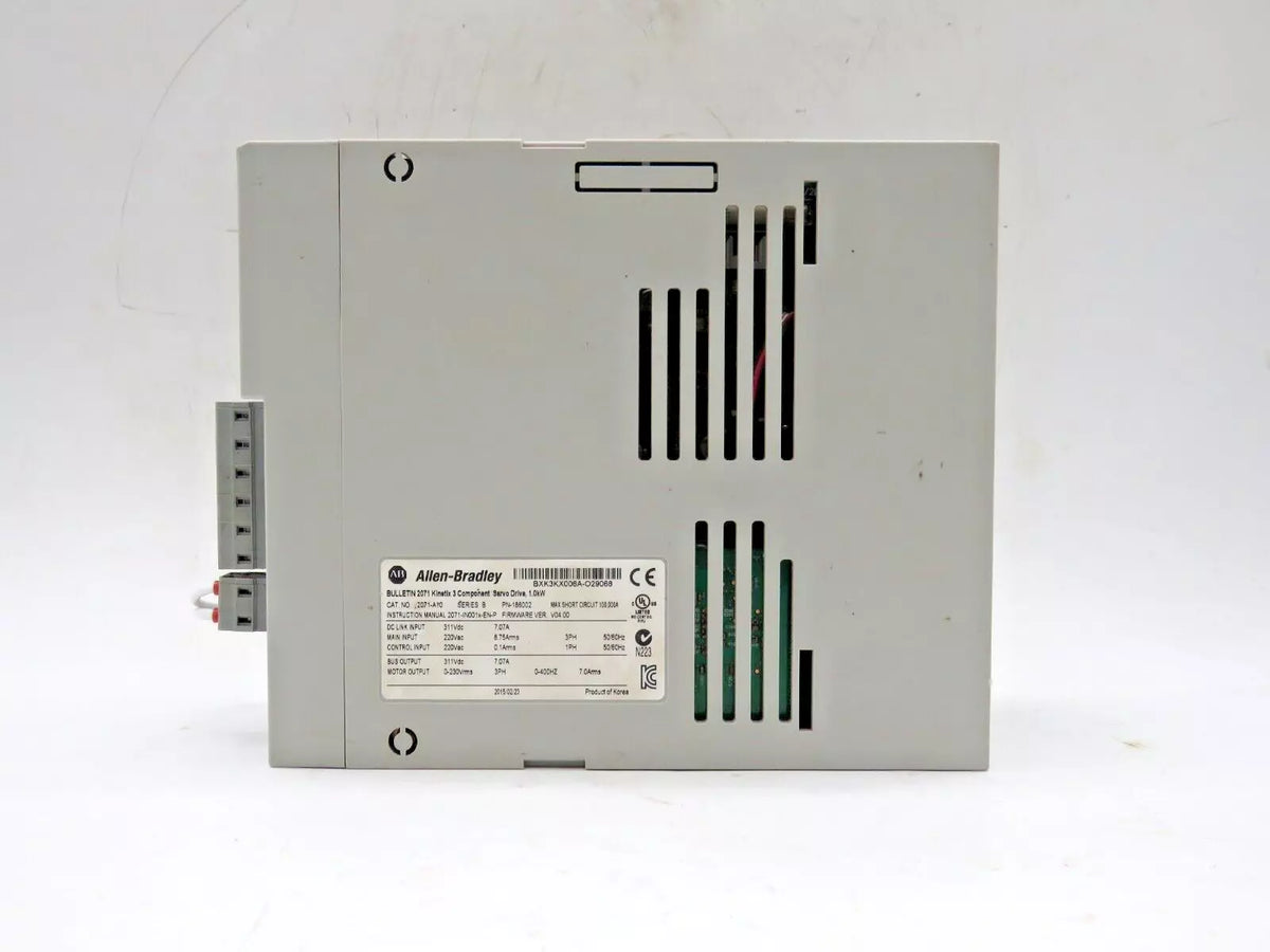 Allen-Bradley 2071-A10 Bullentin Kinetix 3 Component Servo Drive Ser B