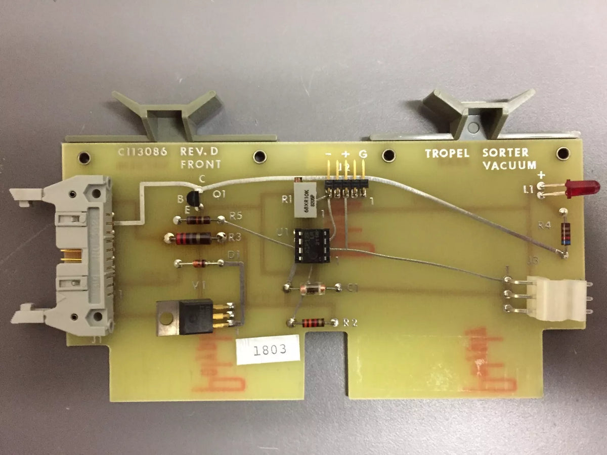 Tropel Sorter Vacuum Board GCA C113086 for Precise Particle Sorting
