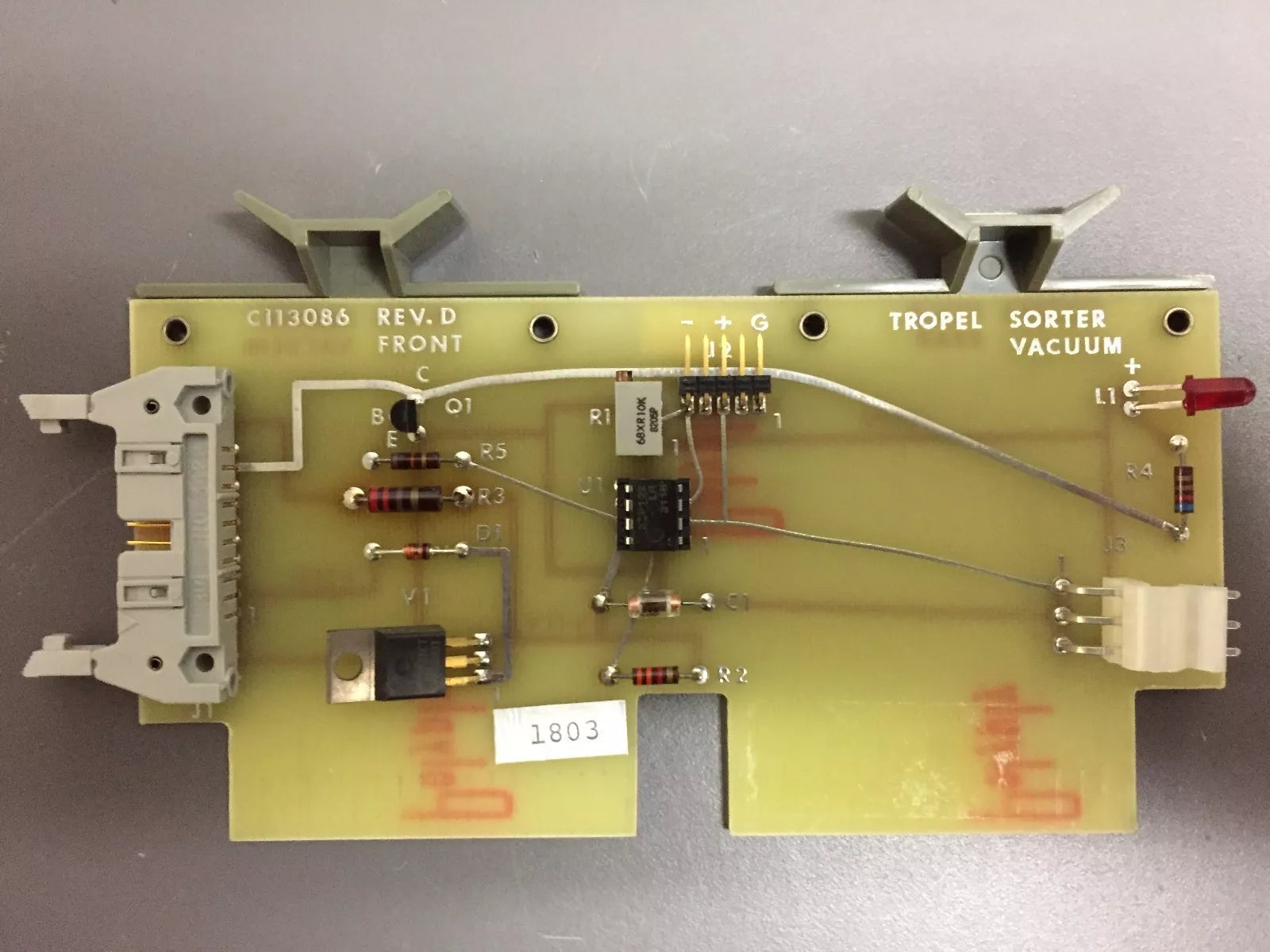 Tropel Sorter Vacuum Board GCA C113086 for Precise Particle Sorting