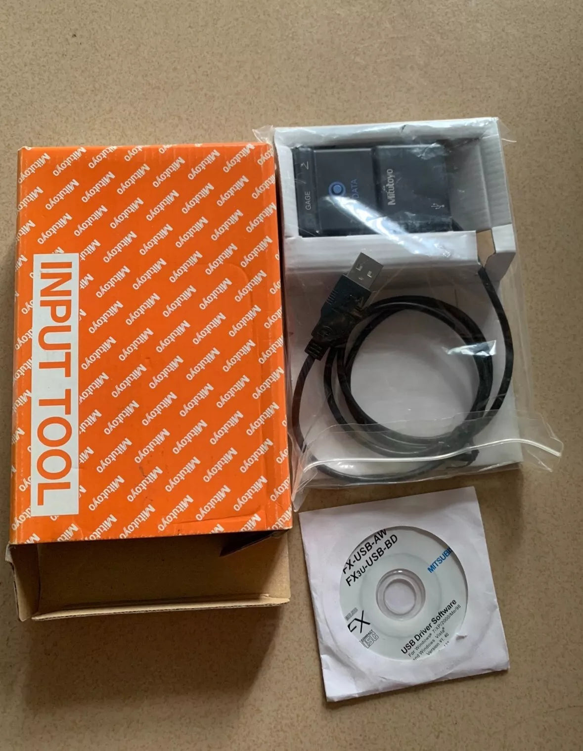 New In Box MITUTOYO 264-012-10 USB Input Tool