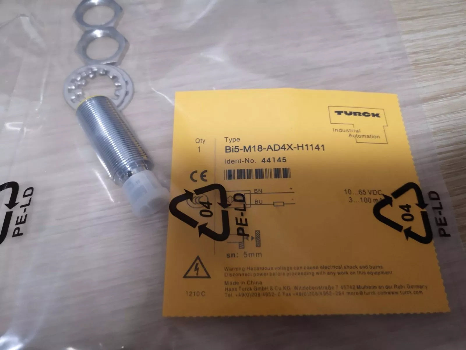 TURCK BI5-M18-AD4X-H1141 Proximity Switch Sensor - XG eqpt