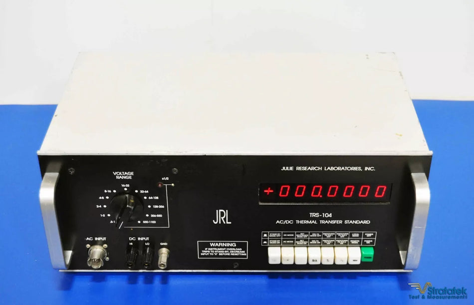 JRL TRS-104 AC/DC Thermal Transfer Standard Julie Research Laboratories GPIB