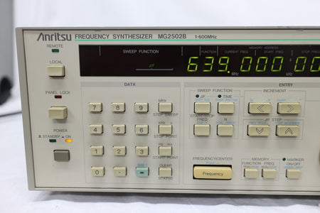 1Hz-600MHz Frequency Synthesizer by ANRITSU