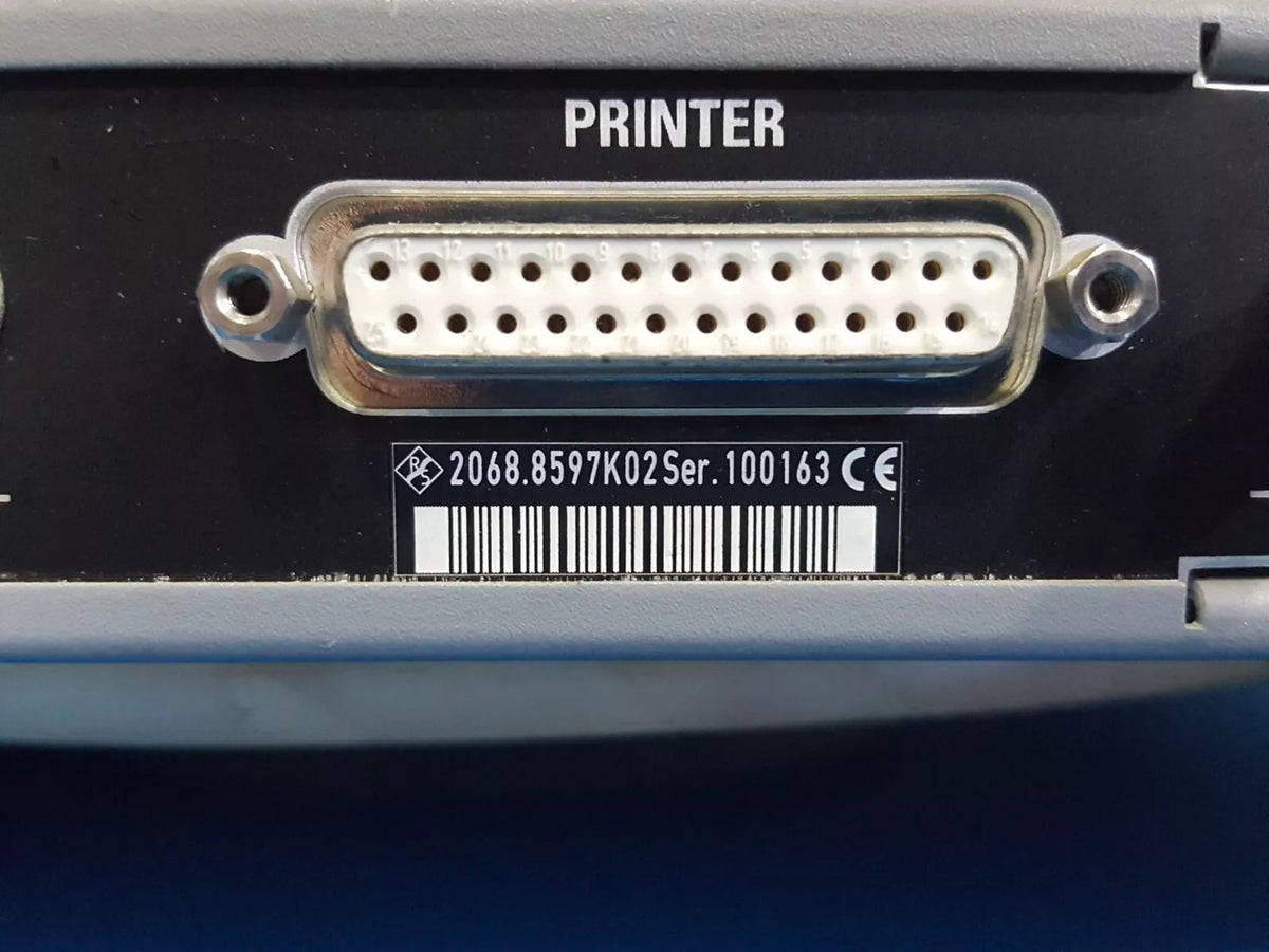 R&S DVMD MPEG2 Measurement Decoder (0163)