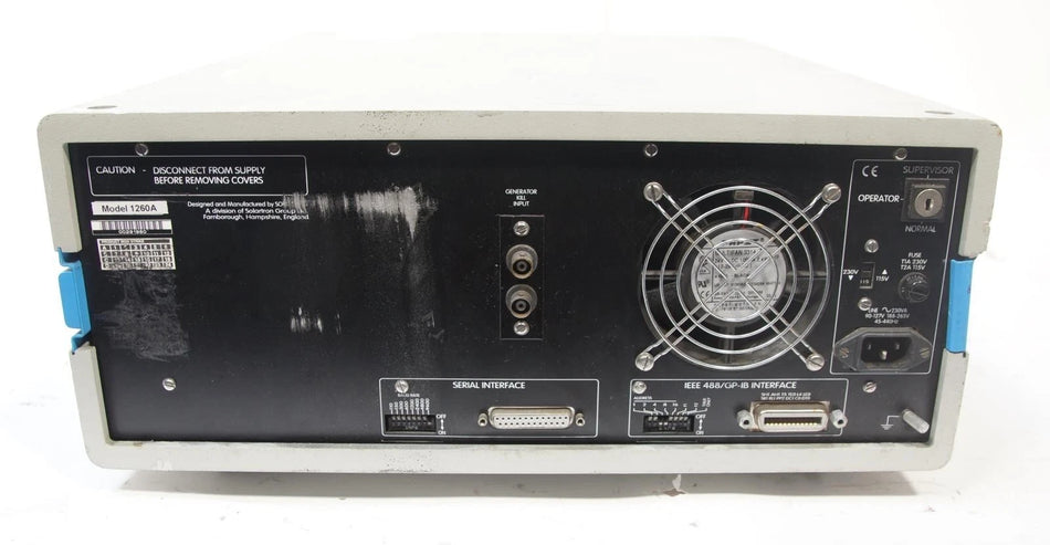 Solartron Schlumberger SI-1260 Impedance Gain/Phase Analyzer 1260A