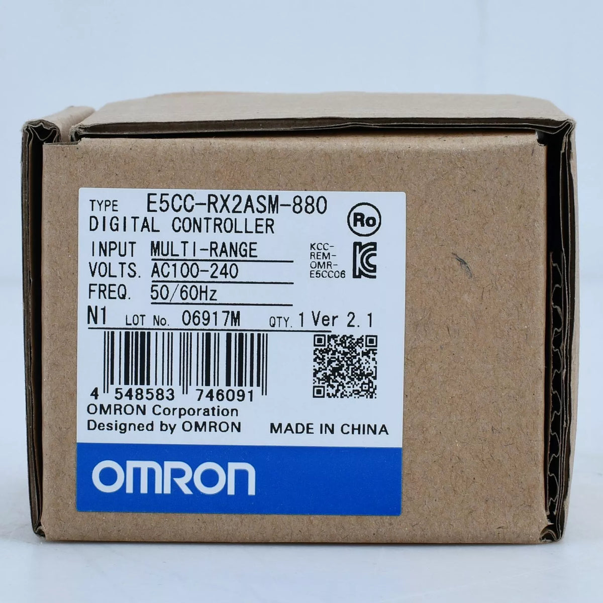 OMRON E5CC-RX2ASM-880 Temperature Controller E5CC-RX2ASM-880