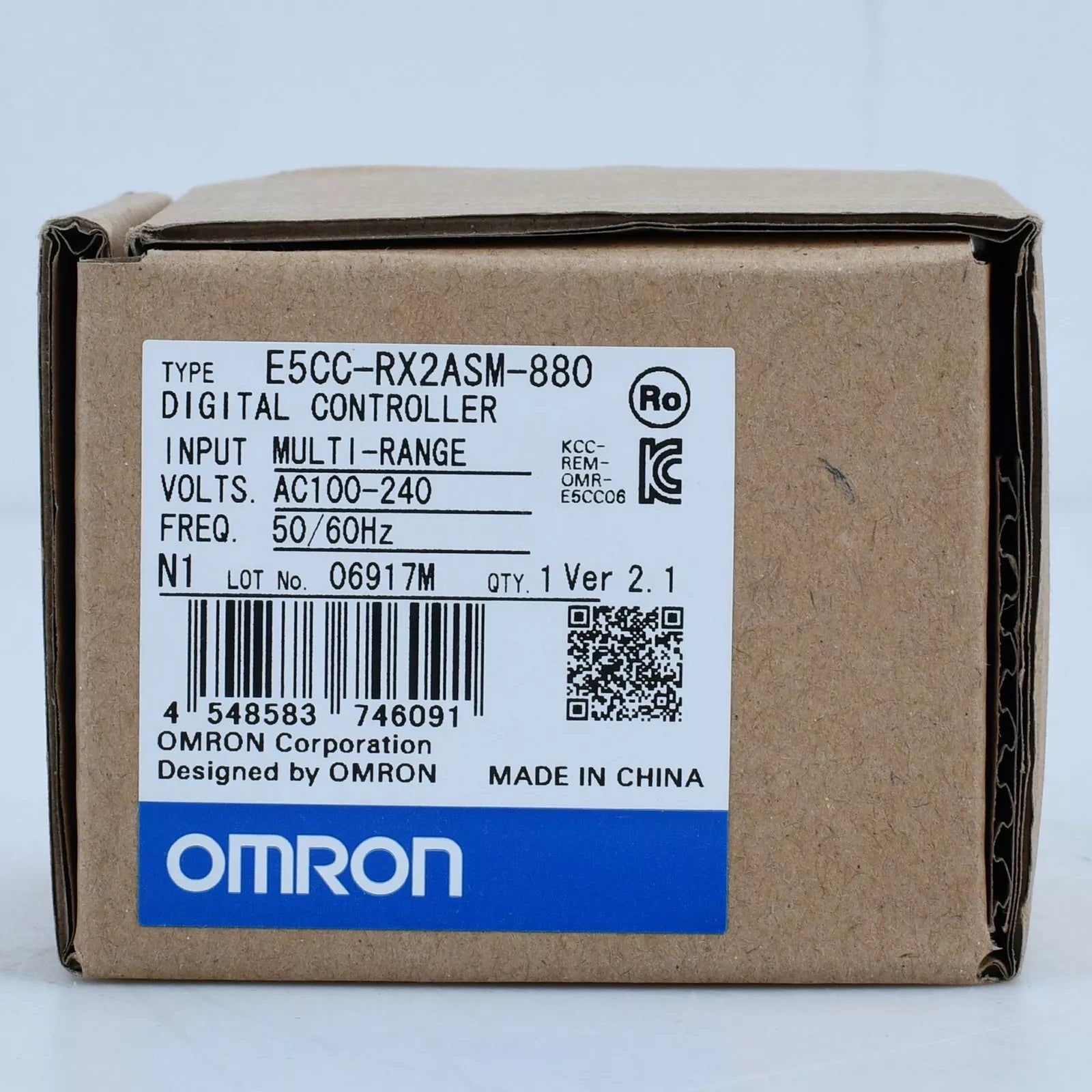 OMRON E5CC-RX2ASM-880 Temperature Controller E5CC-RX2ASM-880