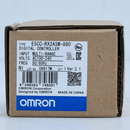 OMRON E5CC-RX2ASM-880 Temperature Controller E5CC-RX2ASM-880