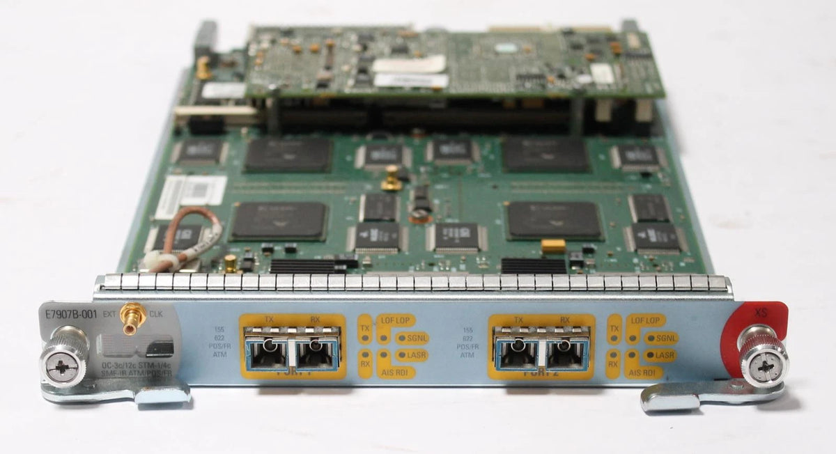Agilent N2X E7907B-001 2-port OC-3c/12c STM-1/4c ATM/POS/FR XS Test Card