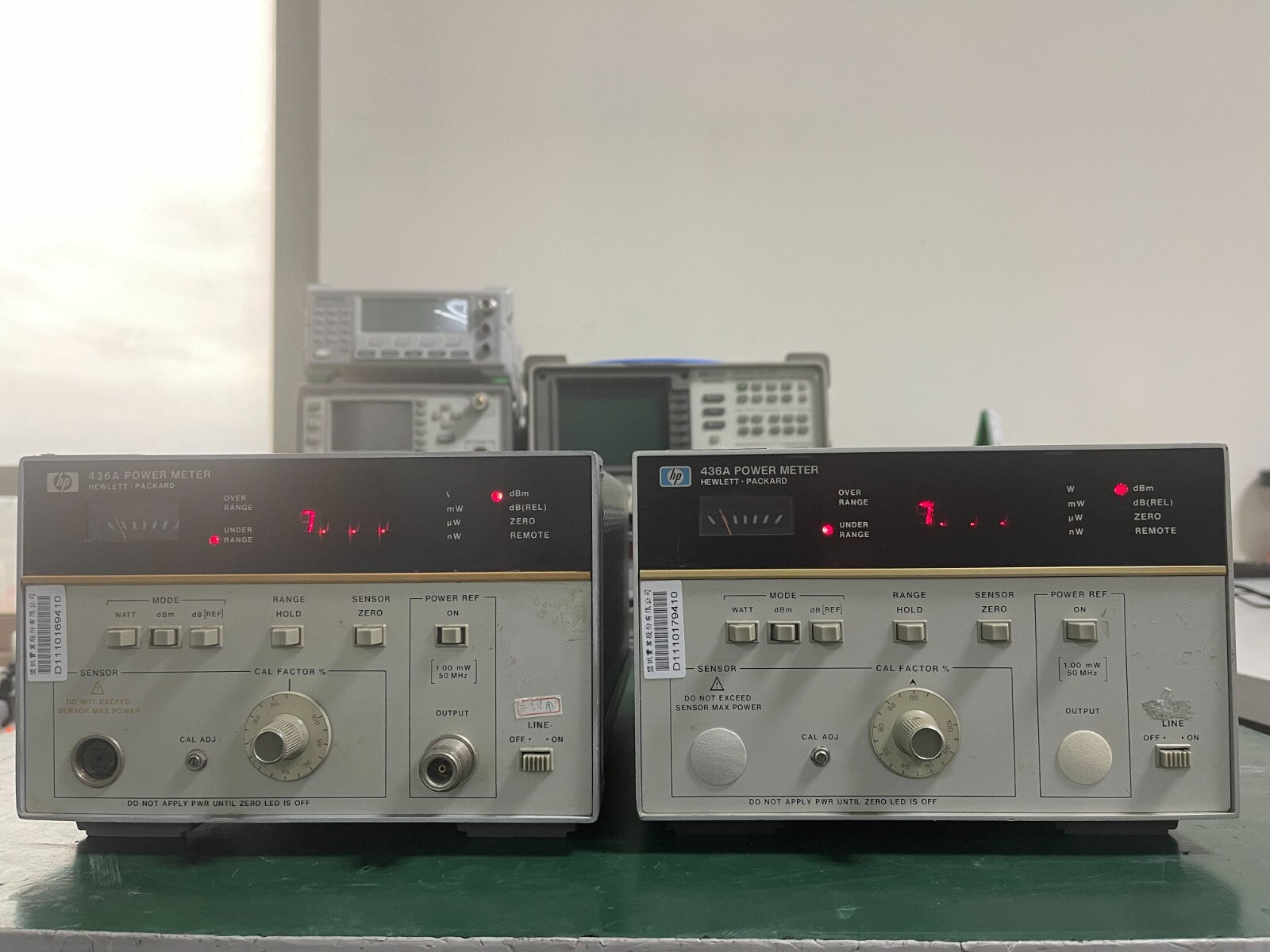 HP Agilent 436A Digital RF Power Meter _638 _552 - XG eqpt