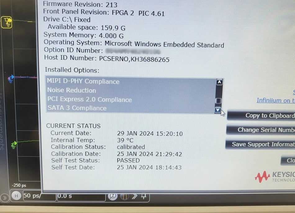 Agilent DSA91204A(Upgrade) 12GHz Infiniium Oscilloscope