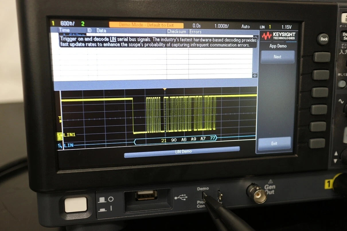 Keysight MSOX2012A DC-100MHz 2ch InfiniVision Mixed Oscilloscope +FG