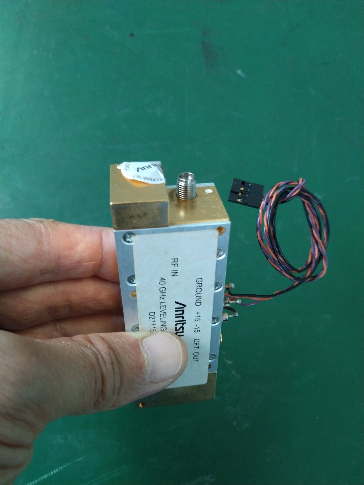 Anritsu 40GHz Leveling Coupler D27115 for MG369XA - XG eqpt