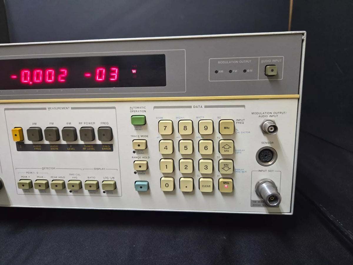 HP 8902A Measuring Receiver 150kHz-1300MHz (3548)
