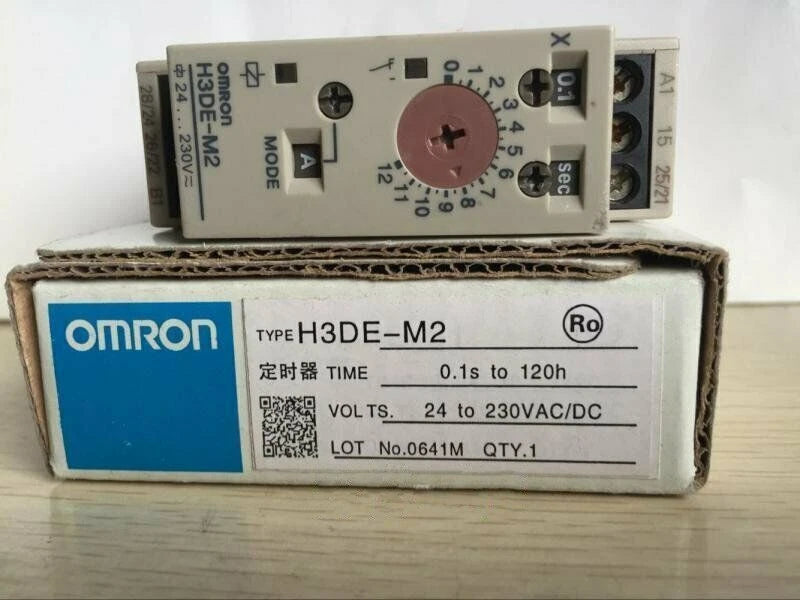 Omron H3DE-M2 Time Relay New Model