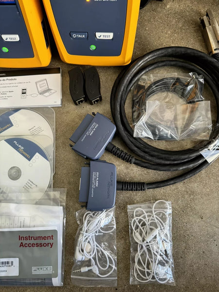 Fluke Networks DSX-5000 Versiv Cat6 LAN Cable Certifier Tester (CAL 2023-2024)