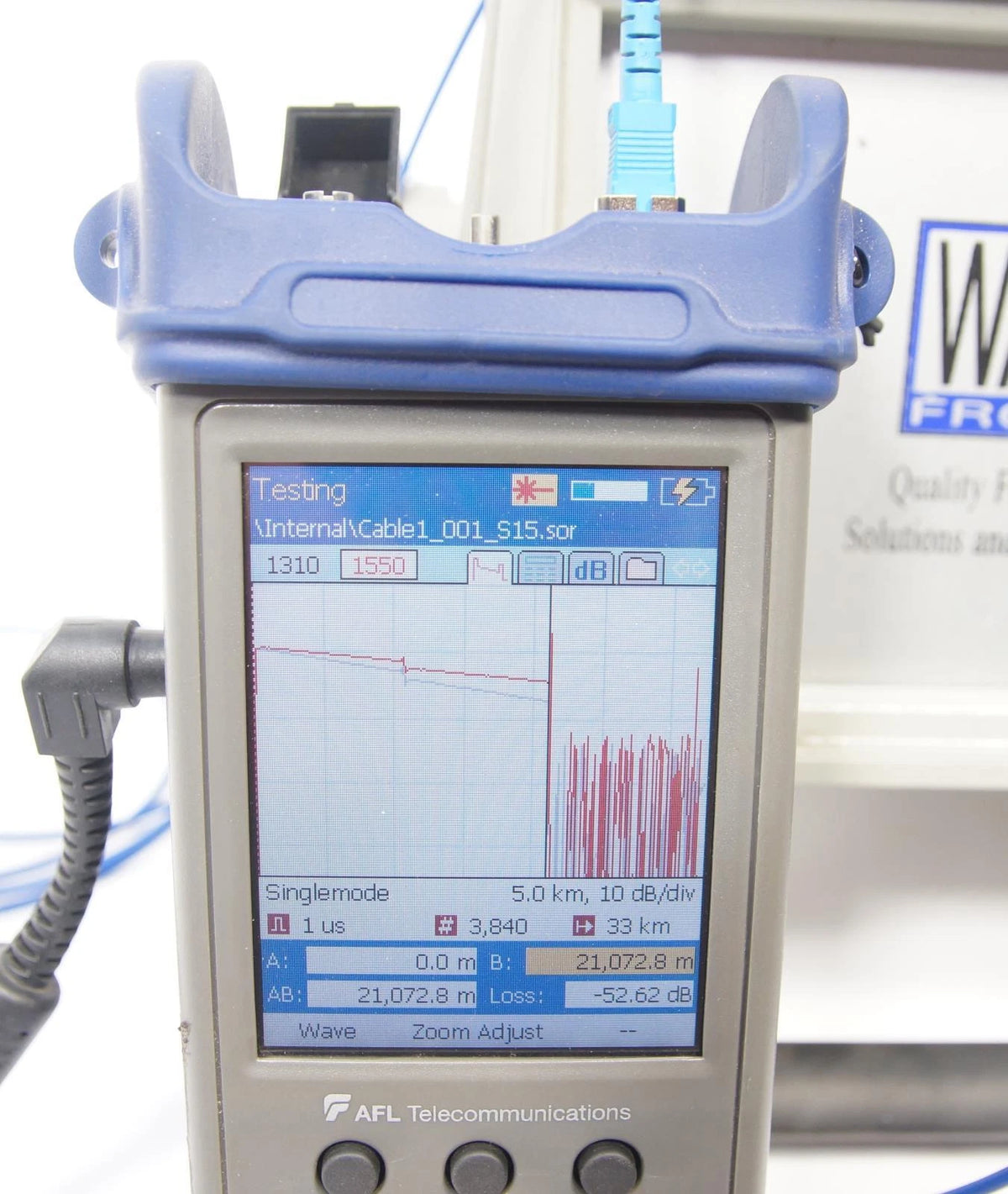 AFL Noyes M200 SM MM Singlemode Multimode FIBER OTDR 1310 /1550 nM
