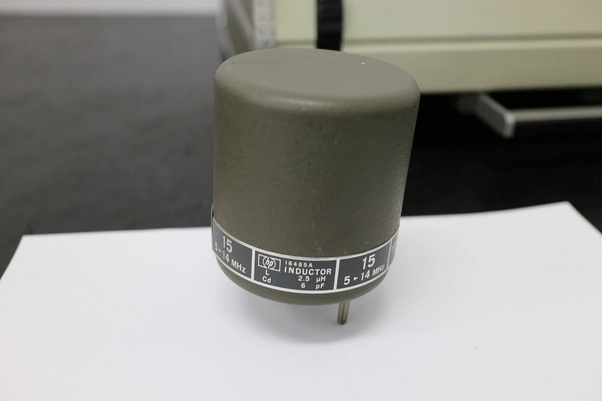 HP 16485A 2.5uH Reference Inductor