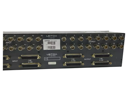Leitch PANACEA P16X16VA 2RU Video Router SD with Embedded Audio