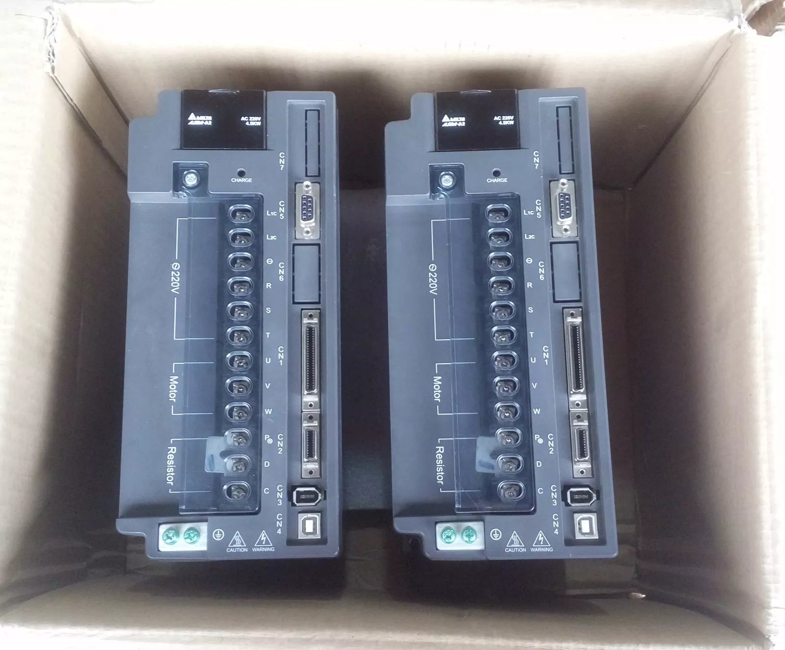 New Delta ASD-A2-4523-L Servo Drive ASDA24523L In Box