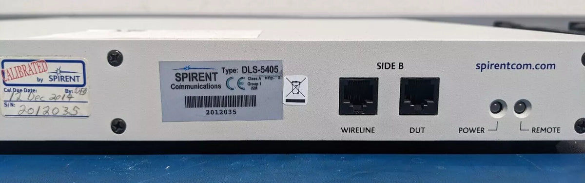 Spirent DLS-5405 VDSL2 Noise Injection Unit