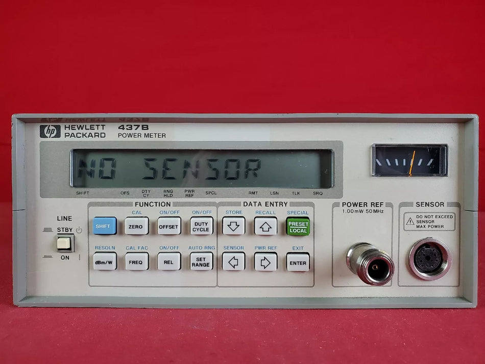HP / Agilent / Keysight 437B 3125U22481 Power Meter