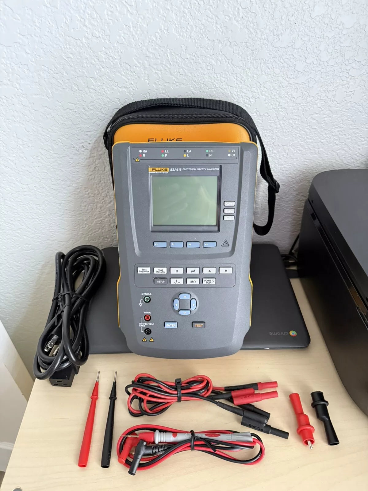 FLUKE ESA615 EU 230V Electrical Safety Analyzer (Calibrated 2024)