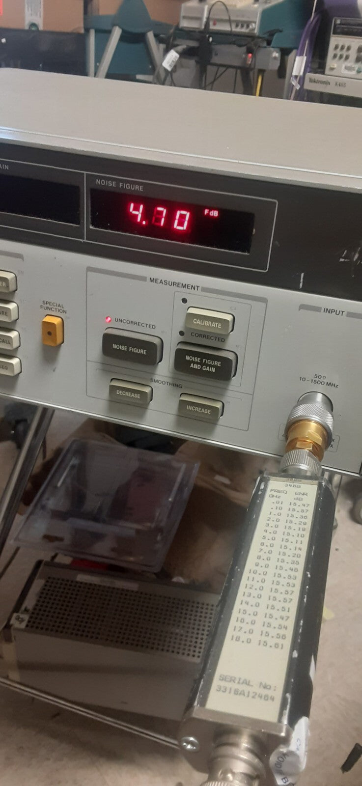 HP346B Noise Source for 18 GHz ENR Measurements