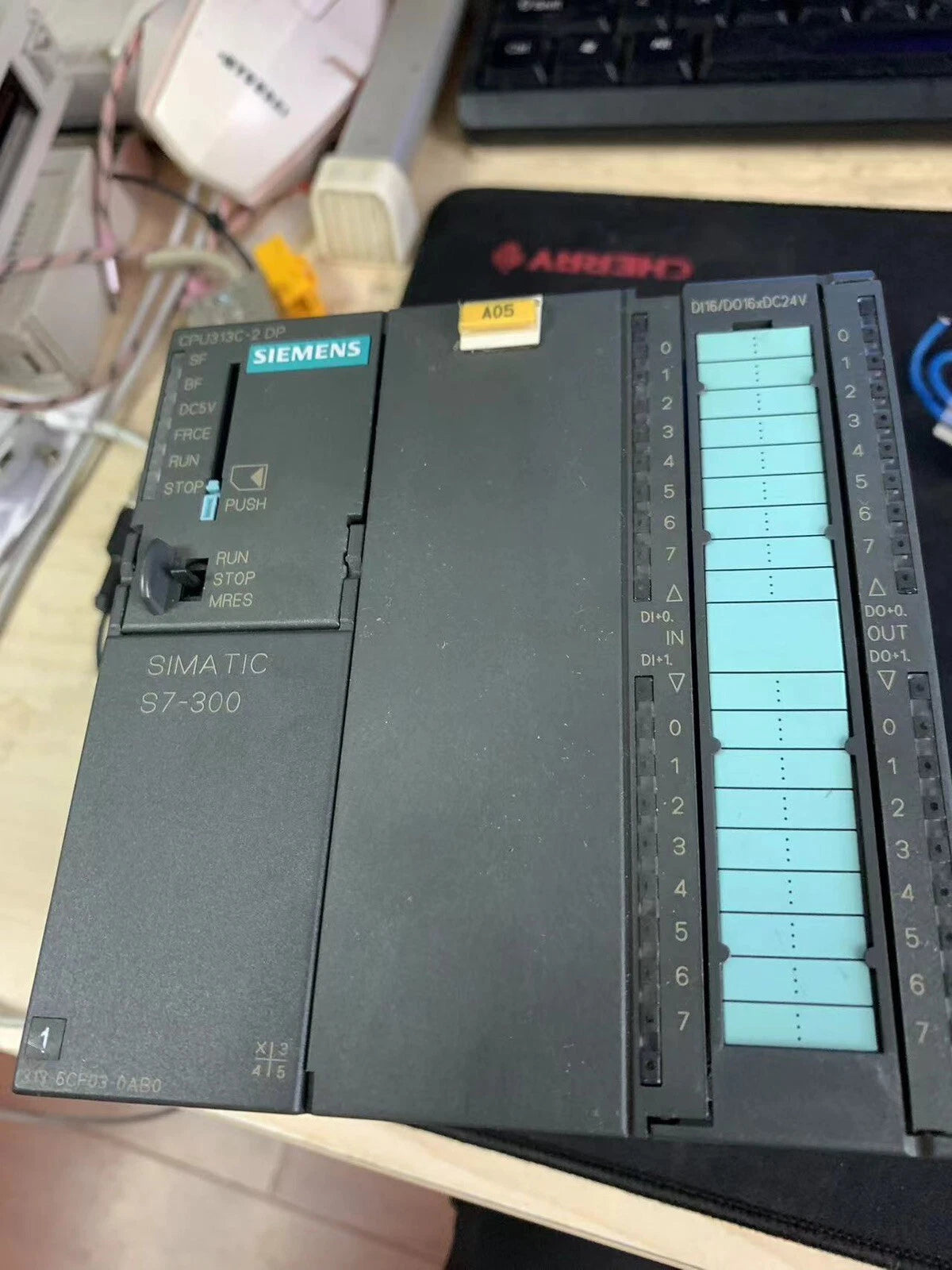 Siemens 6ES7 313-6CF03-0AB0 E-Stand:2 TESTED TOP ZUSTAND