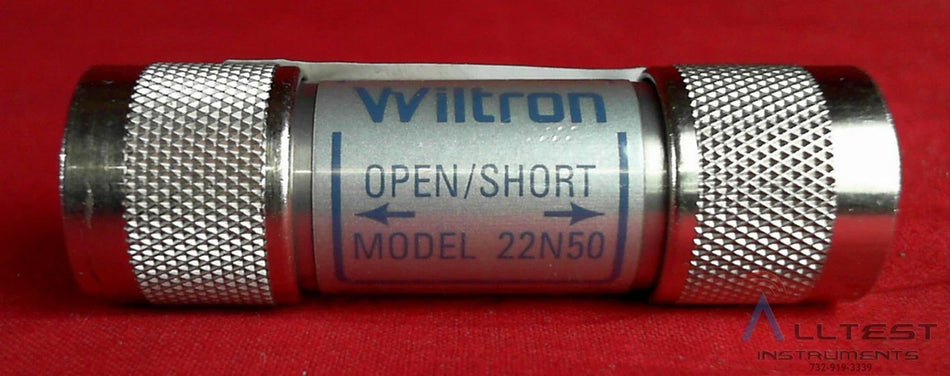 Anritsu 22N50 Open/Short Calibration Kit DC to 18 GHz N(m) 50 Ohm