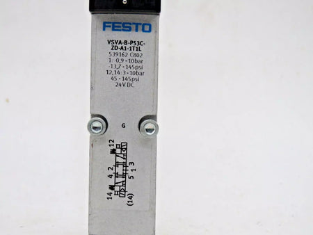 Festo VSVA-B-P53C-ZD-A1-1T1L Air Solenoid Valve 24 VDC